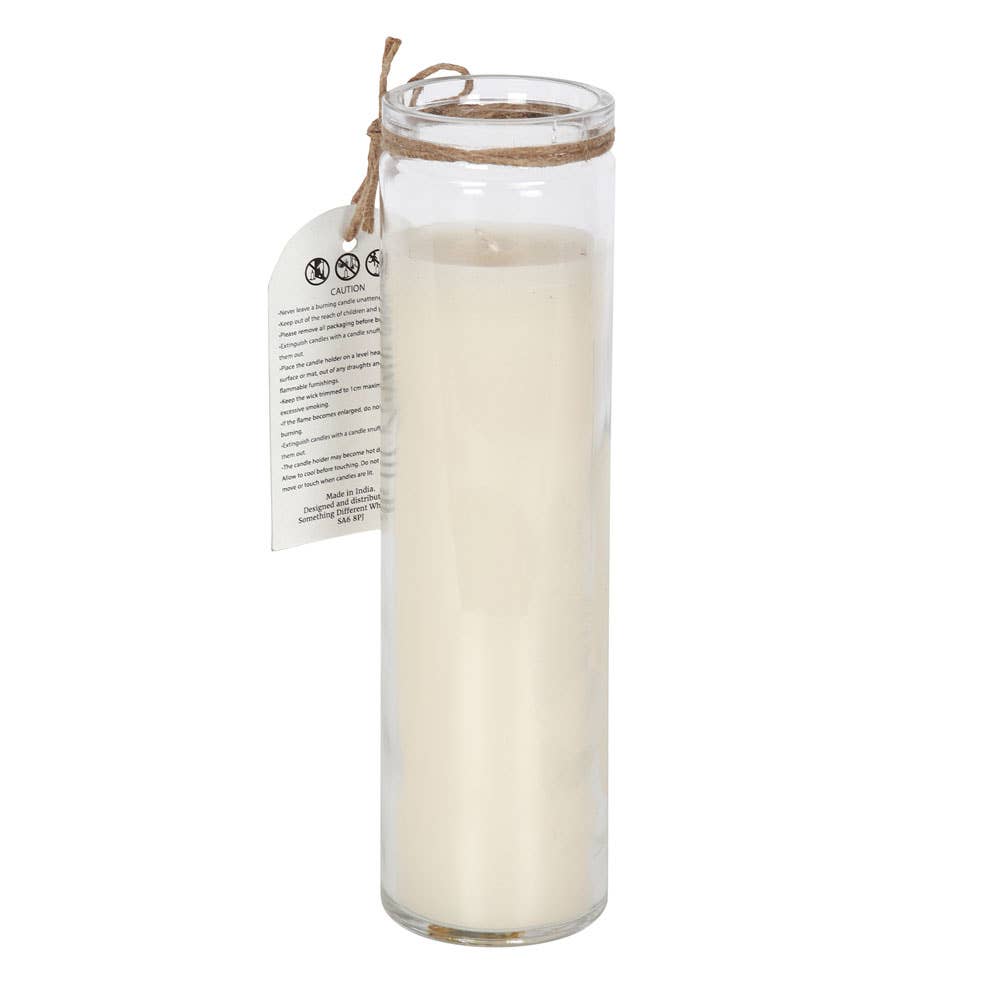 Moon Phase Coconut Tube Candle