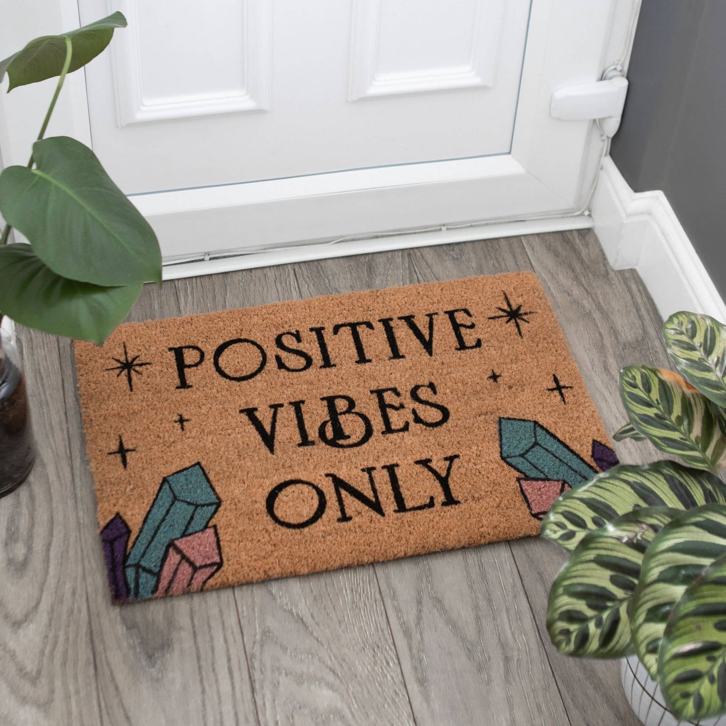 Fußmatte „Nur positive Vibes“