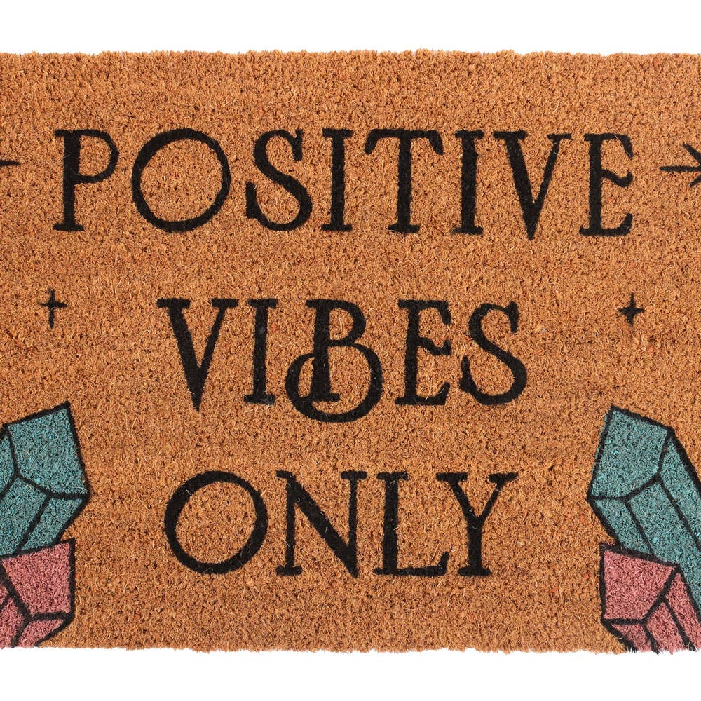 Fußmatte „Nur positive Vibes“