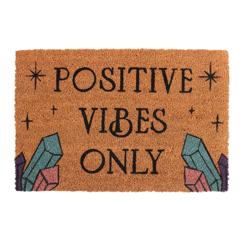 Fußmatte „Nur positive Vibes“