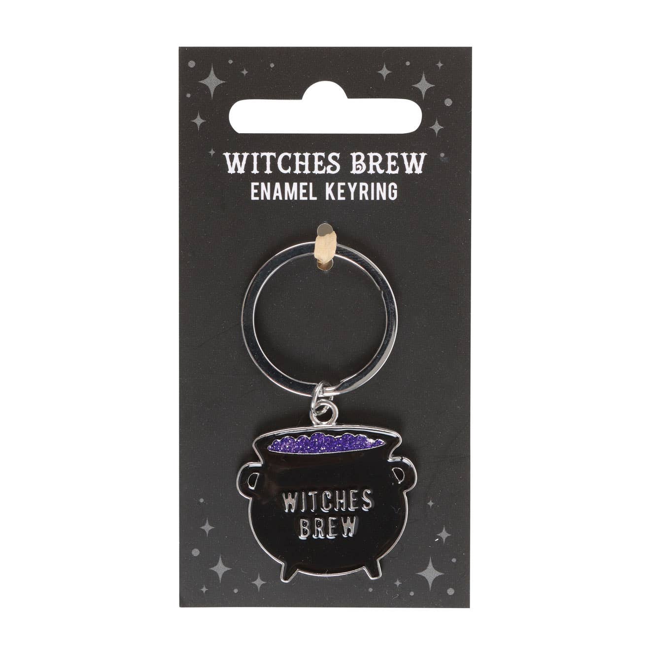 Keyring Gothic Witches Brew Cauldron