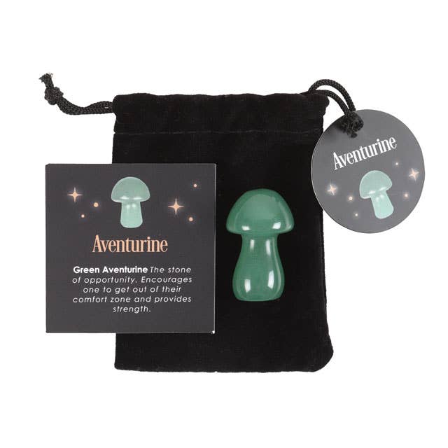 Aventurine Mushroom