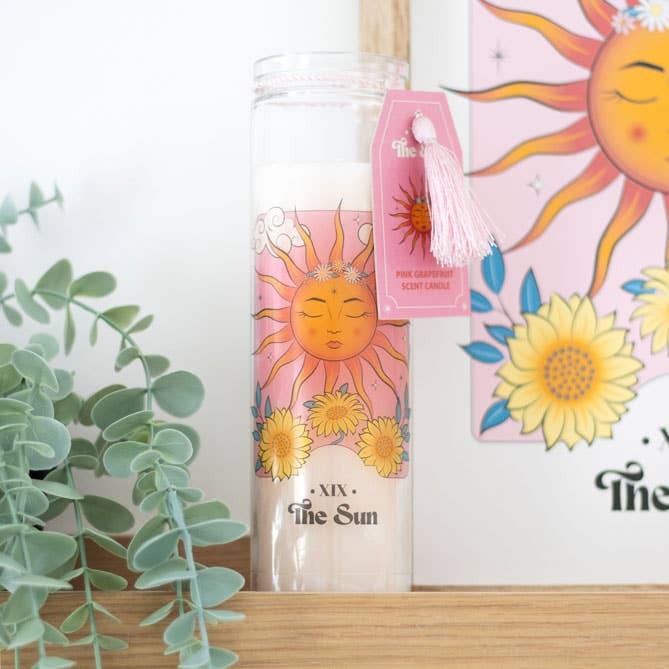 The Sun Pink Grapefruit -Tube Candle