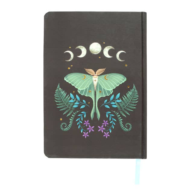 Luna Moth Notebook A5