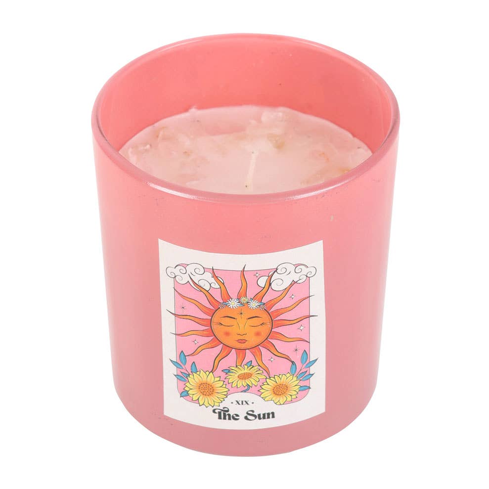 The Sun Rose Quarz-Candle